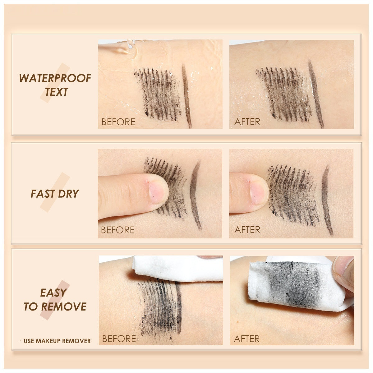 Waterproof Mascara Eyeliner
